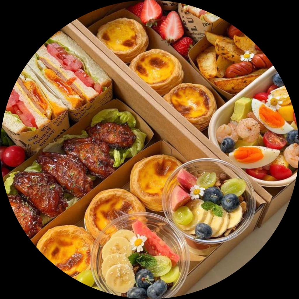 Plateaux repas